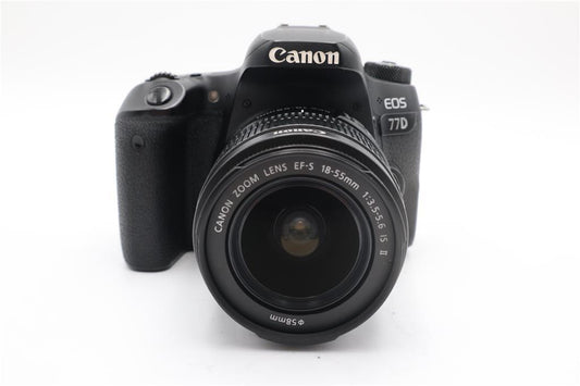 Canon 77D DSLR Camera 24.2MP with 18-55mm, Shutter Count 5892, Good Condition