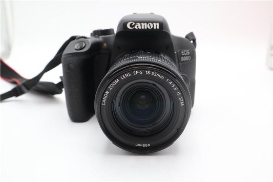 Canon 800D Camera DSLR 24.2MP with 18-55mm, Shutter Count 9635, Very Good REFURB