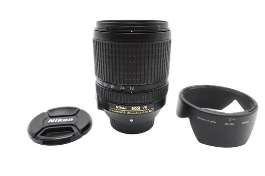 Nikon 18-140mm All-Around Lens f/3.5-5.6G ED VR AF-S , Stabilised, Exc. REFURB.