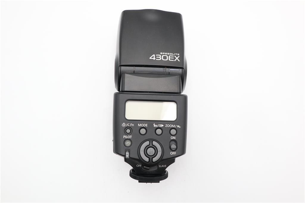 Canon Speedlite 430EX Flash, Shoe Mount, E-TTL II, E-TTL, Very Good Condition