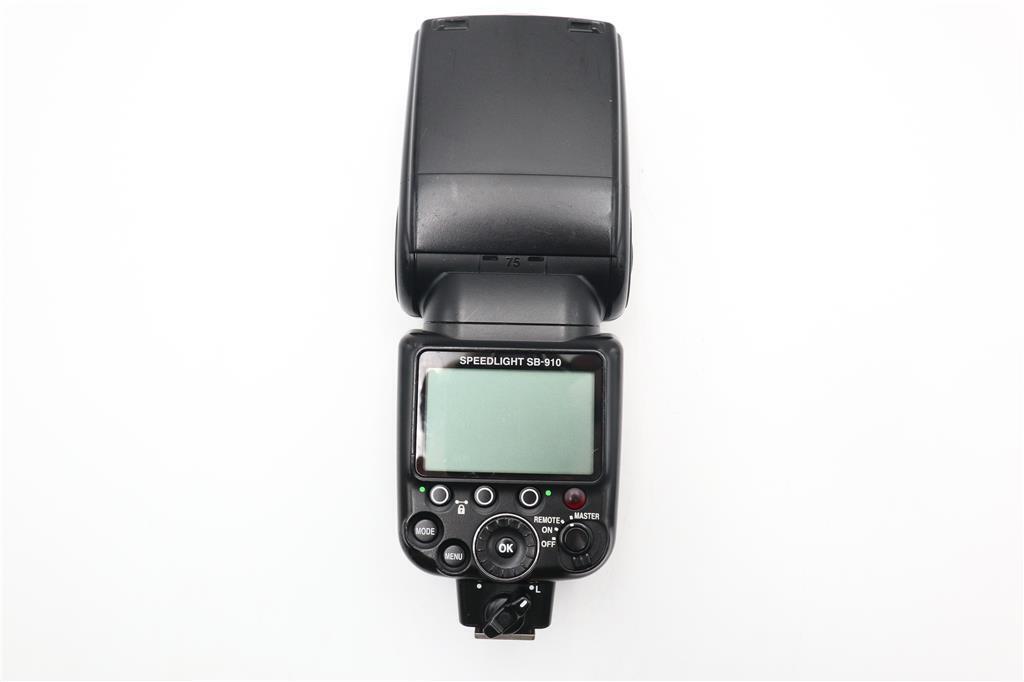 Nikon Speedlight SB-910 Flash, Shoe Mount, i-TTL, Good Condition