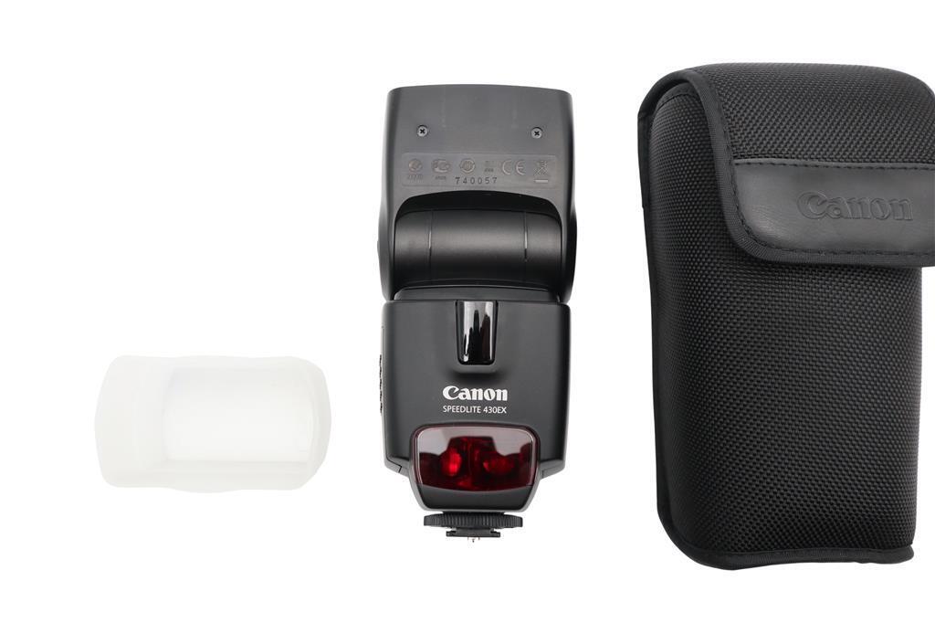 Canon Speedlite 430EX Flash, Shoe Mount, E-TTL II, E-TTL, Very Good Condition