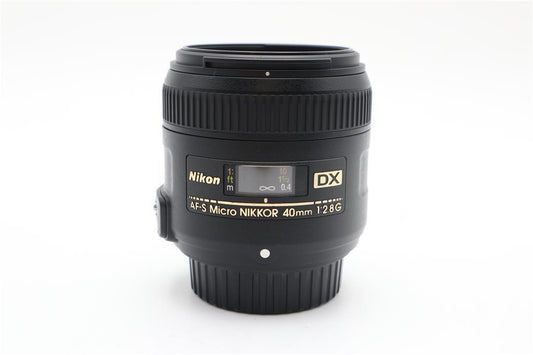 Nikon 40mm Macro Lens f/2.8 G AF-S Micro Nikkor DX, Very Good REFURBISHED