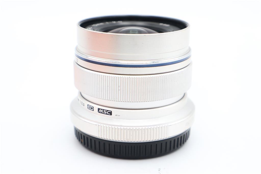 Olympus M.Zuiko 12mm Wide-Angle Lens F/2.0 ED MSC, for Micro Four Thirds, M43