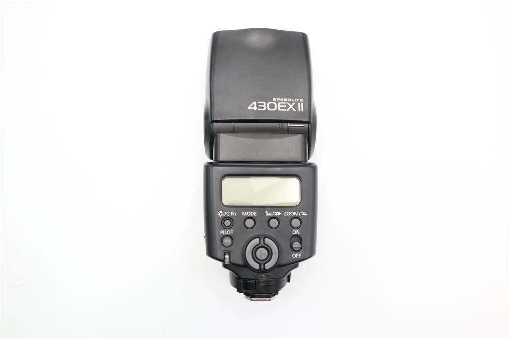 Canon Speedlite 430EX II Flash, Shoe Mount, E-TTL II, E-TTL, Very Good Condition