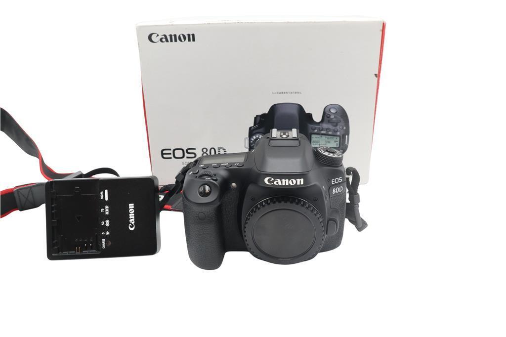 Canon 80D DSLR Camera 24.2MP Body Only, Shutter Count 12721, Very Good Cond.