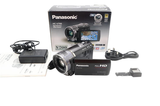 Panasonic HC-V700 Camcorder, FULL HD, 46x Zoom, Stabilised, Very Good Condition