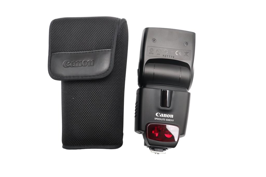 Canon Speedlite 430EX II Flash, Shoe Mount, E-TTL II, E-TTL, Very Good Condition