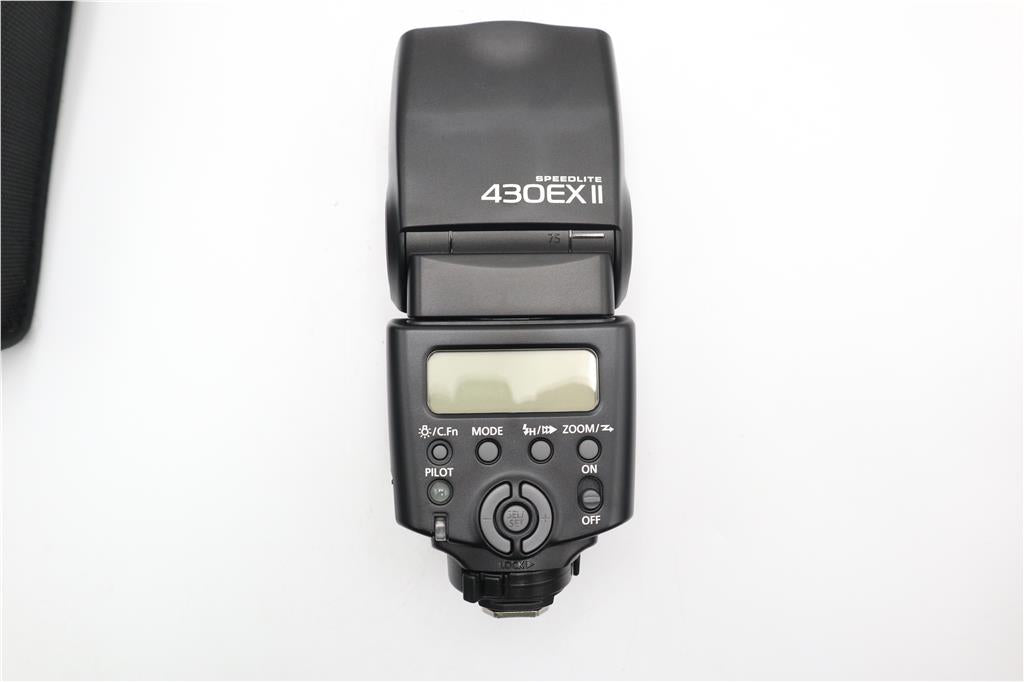 Canon Speedlite 430EX II Flash, Shoe Mount, E-TTL II, E-TTL, Very Good Condition