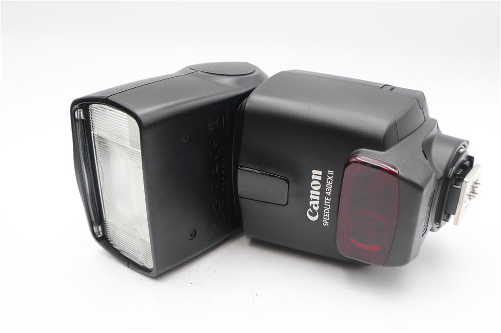 Canon Speedlite 430EX II Flash, Shoe Mount, E-TTL II, E-TTL, Very Good Condition