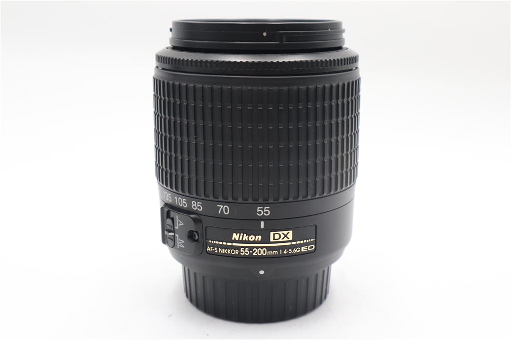 Nikon 55-200mm Telephoto Lens f/4.0-5.6G AF-S ED DX, Zoom, Very Good Condition