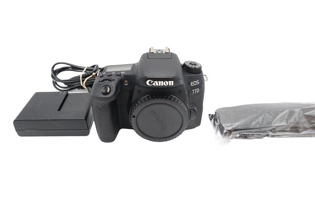 Canon 77D DSLR Camera 24.2MP Body Only, Shutter Count 5007, Good Condition