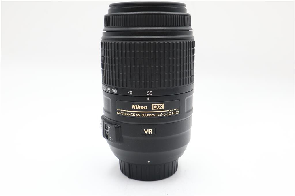 Nikon Nikkor AF-S 55-300mm VR F4.5-5.6 DX G SWM ED Stabilised Lens, Exc. REFURB