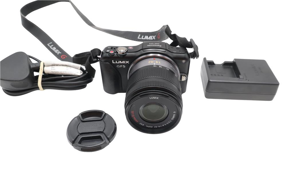 Panasonic DMC-GF5 Mirrorless Camera 12.1MP with 14-42mm, Shutter Count 1610