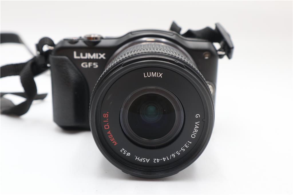 Panasonic DMC-GF5 Mirrorless Camera 12.1MP with 14-42mm, Shutter Count 1610