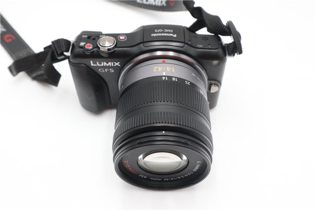 Panasonic DMC-GF5 Mirrorless Camera 12.1MP with 14-42mm, Shutter Count 1610