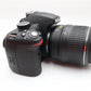 Nikon D3200 DSLR Camera 24.2MP with 18-55mm, Shutter Count 2122, V. Good REFURB.