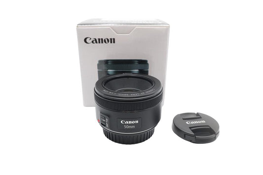 Canon 50mm Prime Lens f/1.8 STM EF Sharp, Portrait, Full Frame, Exc. REFURB