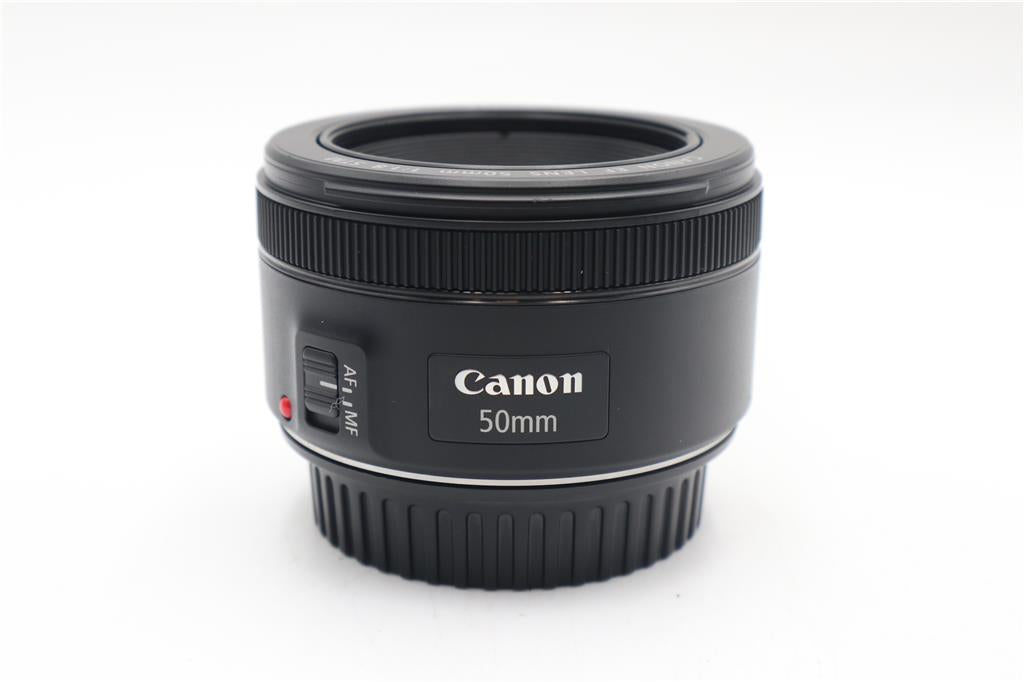 Canon 50mm Prime Lens f/1.8 STM EF Sharp, Portrait, Full Frame, Exc. REFURB