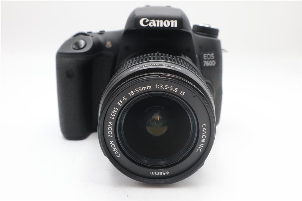 Canon 760D Camera DSLR 24.2MP with 18-55mm, Shutter Count 25720, Very Good Cond.