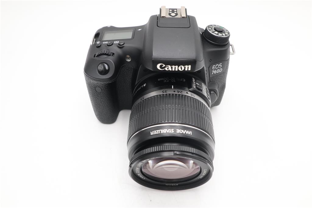 Canon 760D Camera DSLR 24.2MP with 18-55mm, Shutter Count 25720, Very Good Cond.