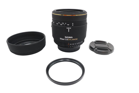 Sigma 50mm Macro Lens f/2.8 D DG for Nikon, Fixed / Prime Very Sharp, V.G. Cond.