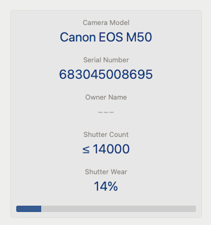 Canon M50 Camera 24MP with 15-45mm STM Lens, Under 14000 Shutter Count, VG. Cond